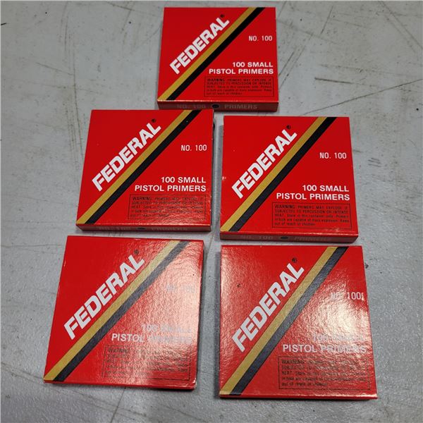 430 Federal #100 Small Pistol Primers