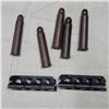 Image 1 : 5 .303 Blanks & 2 C Broad Arrow Stripper Clips for .303 Lee Enfield