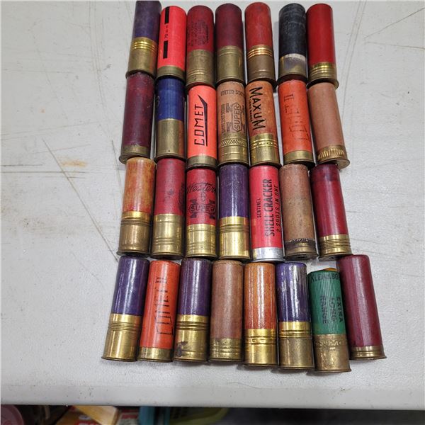 29 Collectible 12ga Shotshells