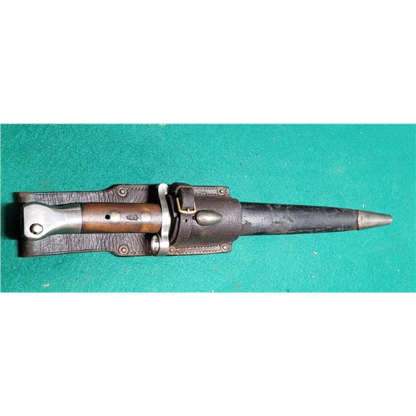 British 1896 Bayonet & Scabbard made by Wilkinson