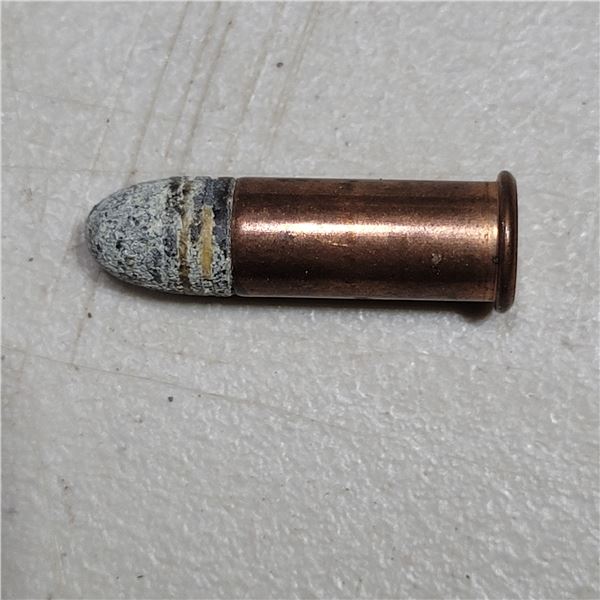 38 Rimfire Collector Cartridge