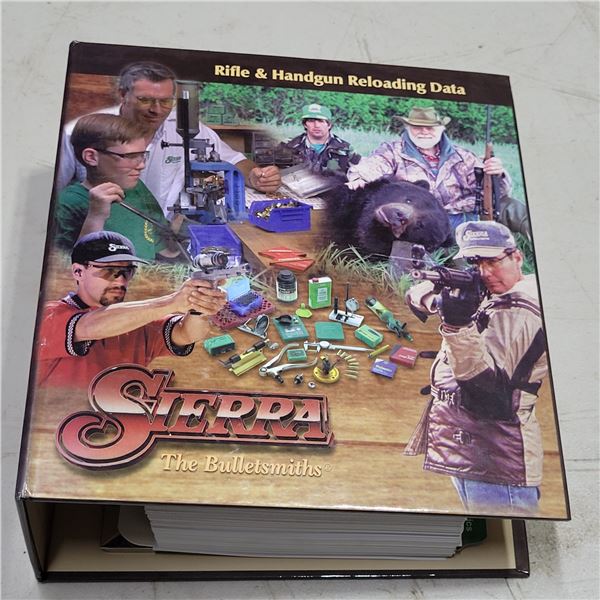 Sierra Reloading Manual Edition V 4th Printing1150 pages