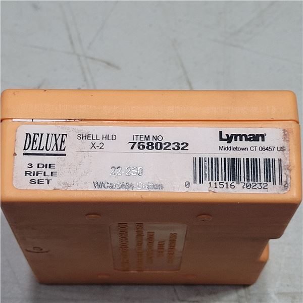 Lyman 22-250 Dies