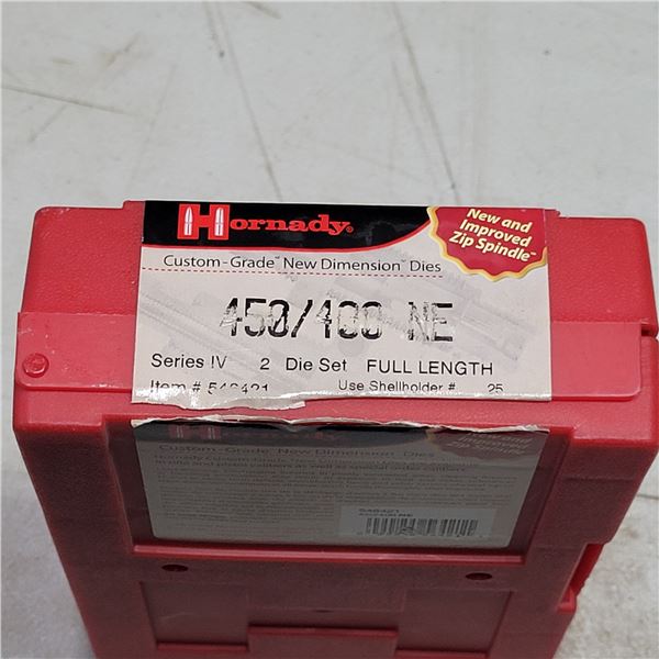 450/400 NE Hornady Die Set