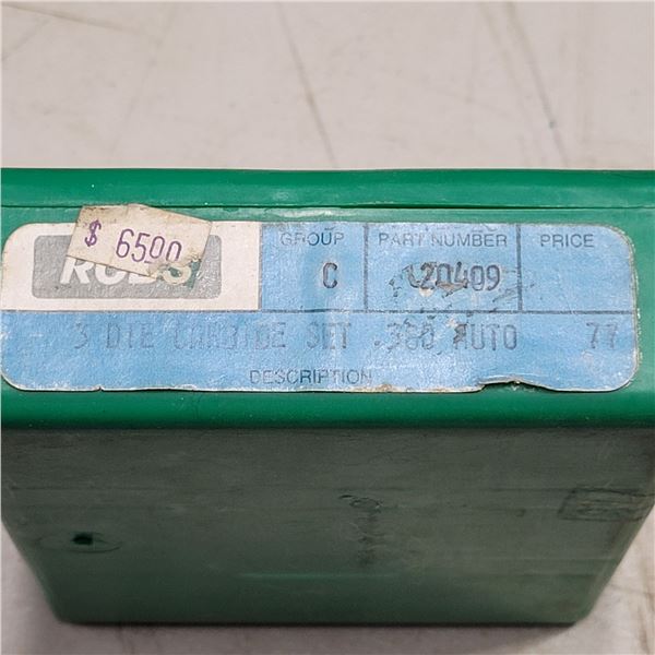 .380 Auto RCBS Reloading Dies