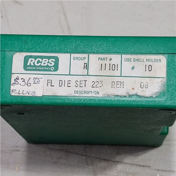 223 Remington RCBS Reloading Dies