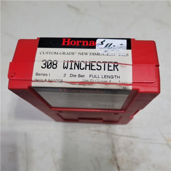 308 Win Hornady Die Set with Micrometer Seater