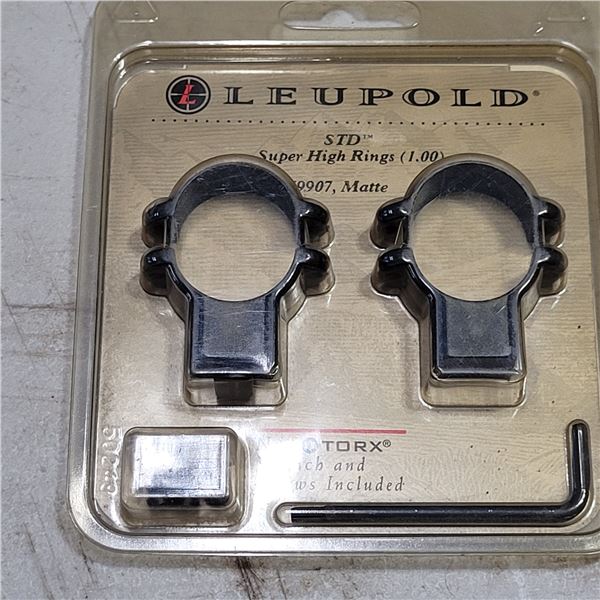 Leupold STD Super High 1" Rings