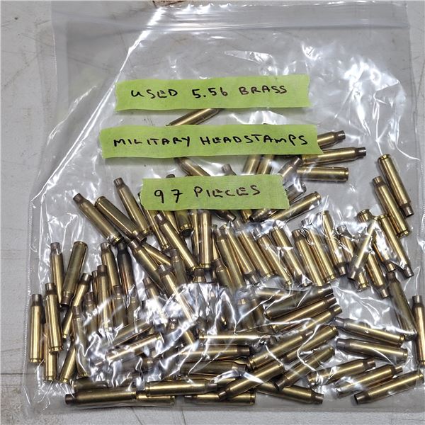 5.56 Used Military Brass