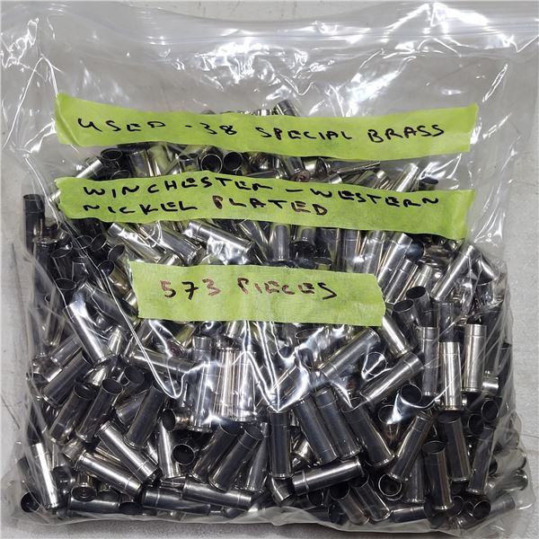 Used 38 Special Winchester Western Brass