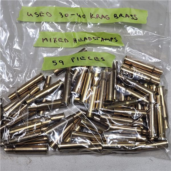 30-40 Krag Used Brass with Mixed Headstamps