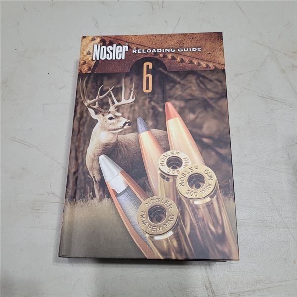 Nosler Reloading Manual Sixth Edition