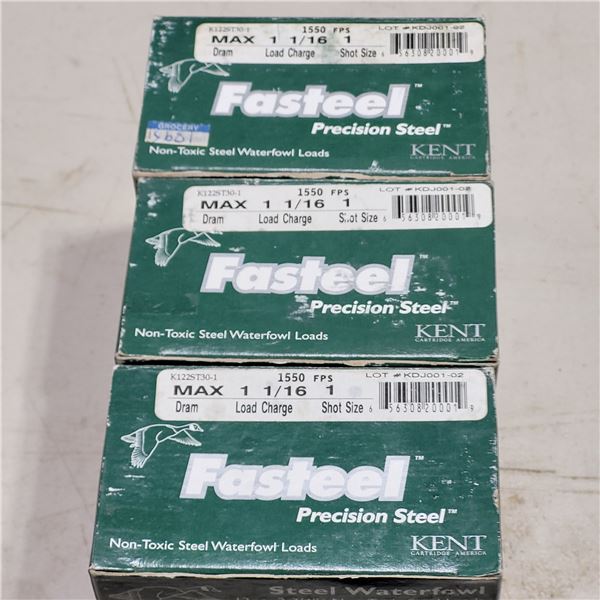 12ga  2 3/4" #6 Steel Shot Kent Shotshells