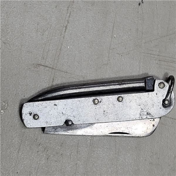 WW2 Canadian Marked Issue Folding Knife & Marlin Spike
