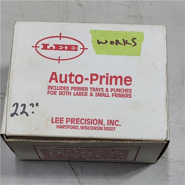Lee Auto Prime Hand Primer