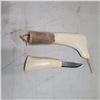 Image 2 : Custom Sami Knife with Bone Handle & Case