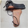 Image 2 : Revolver Holster with Extensive Leatherwork.