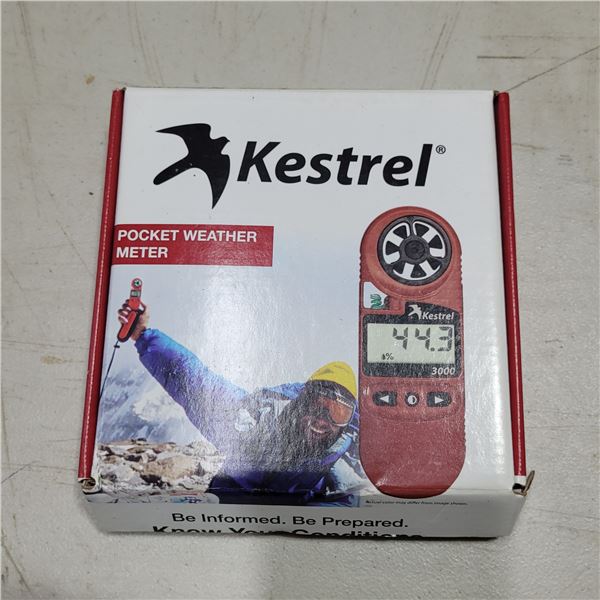 Kestrel pocket Weather Meter