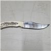 Image 2 : Damascus Knife & Leather Sheath