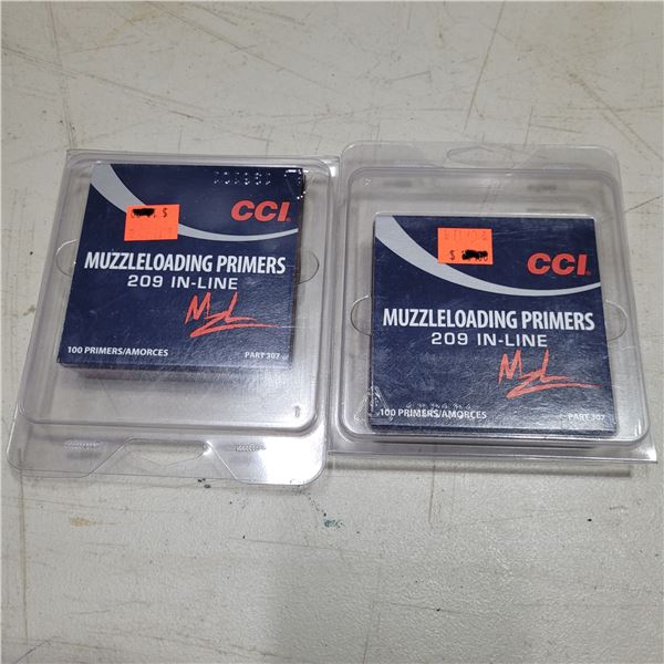 CCI MuzzleLoading Primers 209- In Line