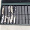Image 1 : 9 Small Knives/Corkscrews in Case