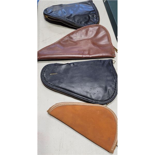 4 Soft Pistol Cases