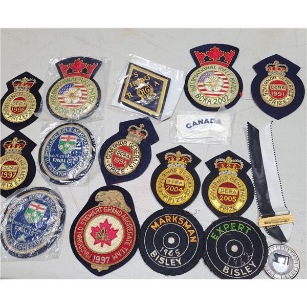 Handgun Competiton Sew on Badges