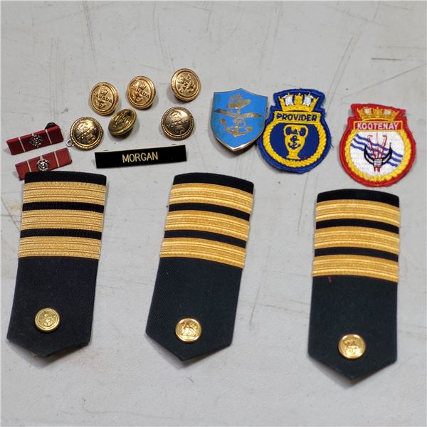 Canadian Navy Patches, Badges & Uniform Buttons