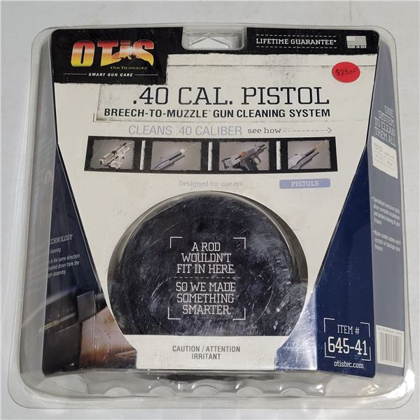 Otis 40 Cal Pistol Gun Cleaning System