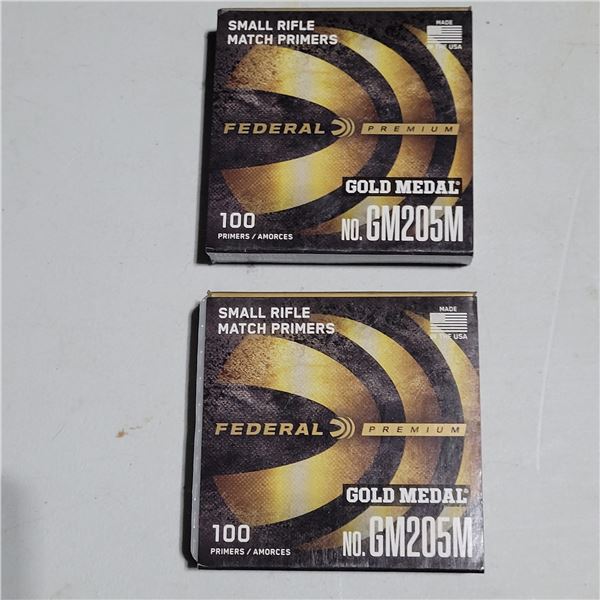 200 Federal Premium Small Rifle Match Primers