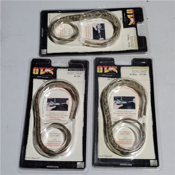 3 Otis Ripcord Cleaning Pull Thru