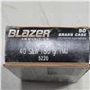 Image 1 : .40 S&W 180gr Factory Blazer Loads