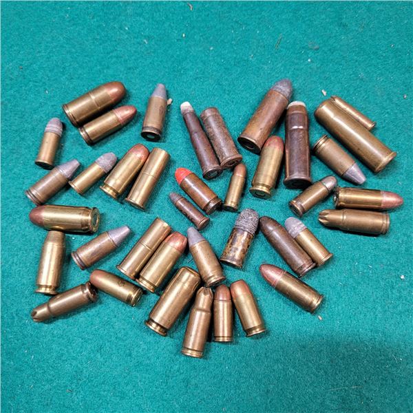 Assorted Collectable Pistol Ammo