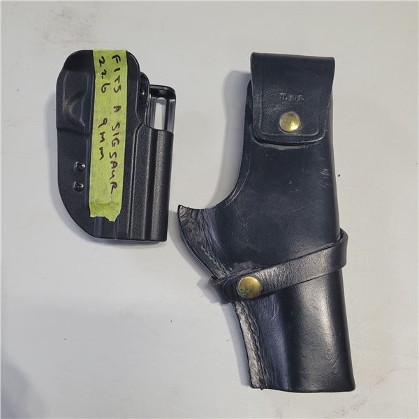 2 Holsters - One Fits a Sig Sauer 226 9mm