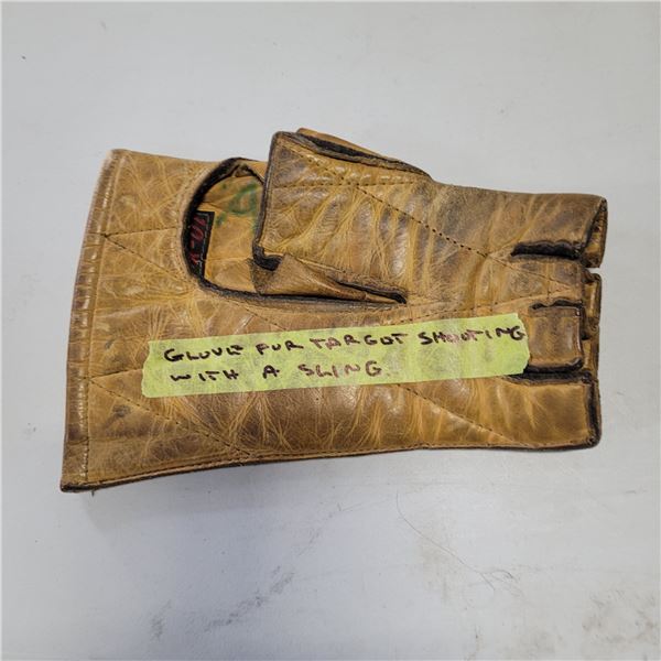 10-X Glove for Target Shooting with a Sling