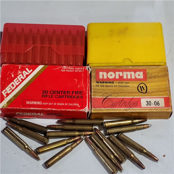 30-06 147gr FMJ Factory Winchester Ammo & Misc Federal/Norma Ammo