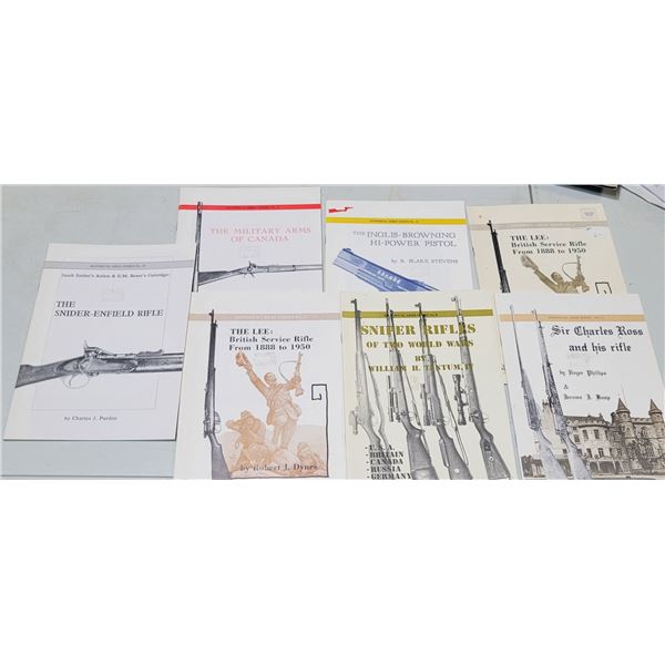 7 Historical Firearm Books