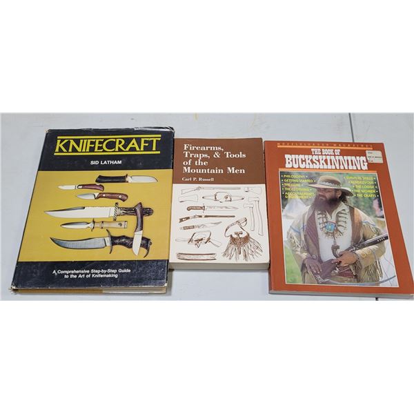 Knifecraft, Firearms, Traps & Tools and The Book of Buckskinning