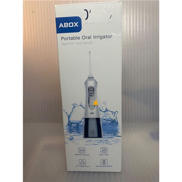 Abox portable oral irrigator water flosser (new)