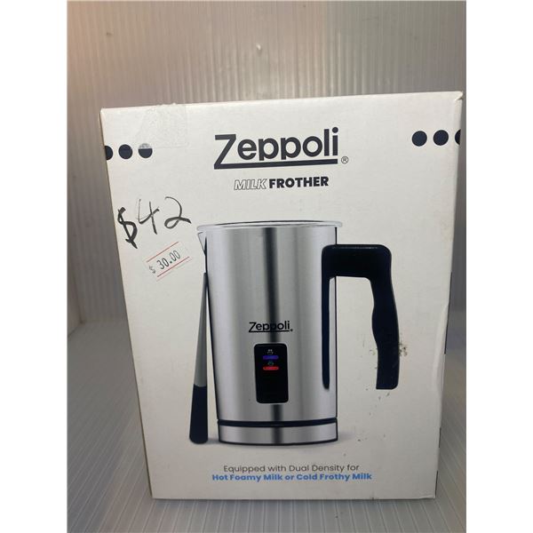 Zeppol hot & cold milk frother (new)