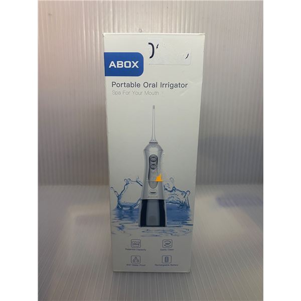 Abox portable oral irrigator water flosser (new)