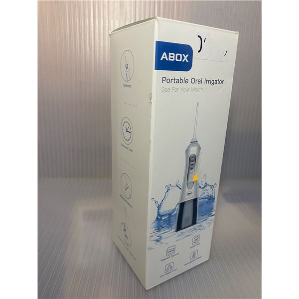 Abox portable oral irrigator water flosser (new)