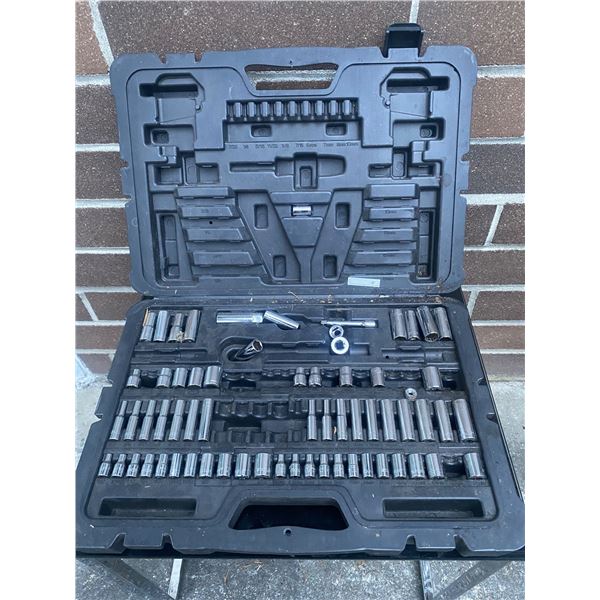 Stanley mechanics tools in case (incomplete set)