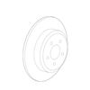 Image 3 : 2006-2023 Dodge Charger Disc Brake Rotor - Mopar (68368073AA) - MSRP $238