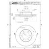 Image 2 : Magneti Marelli 1AMVR10197 Disc Brake Rotor new in box