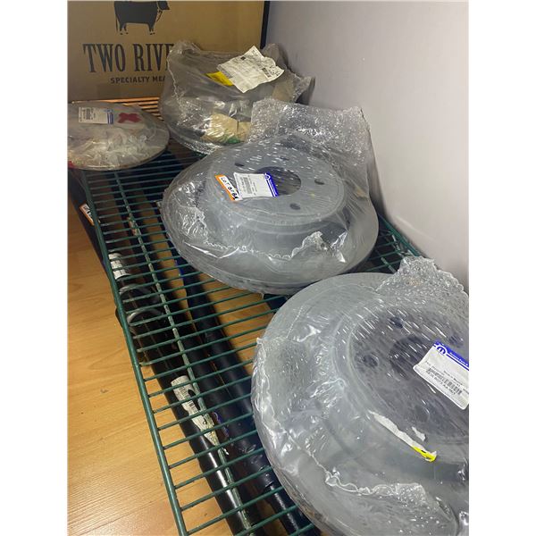 Group of assorted brake rotors - approx. MSRP $800