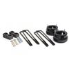 Image 1 : 1994-2013 Dodge Ram 2500, 3500 w/std axle, 2" front leveling kit, w/blocks & SQR UBolts