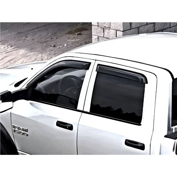 2009-2023 Ram Mopar Side Window Air Deflectors Quad Cab 82213498AC - MSRP $155 USD