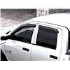 Image 1 : 2009-2023 Ram Mopar Side Window Air Deflectors Quad Cab 82213498AC - MSRP $155 USD
