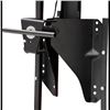 Image 3 : 2007-2013 Jeep Wrangler & Unlimited  Smittybilt 2743 | SRC Oversized Tire Carrier Mount